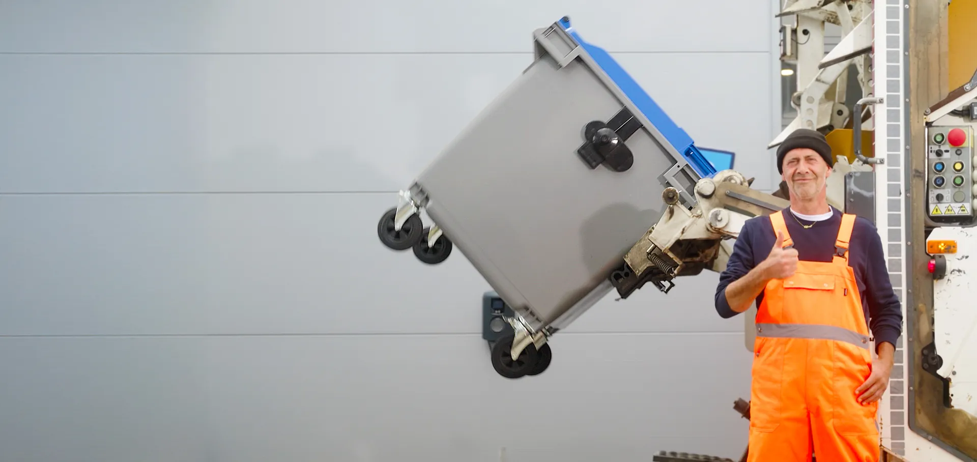 MKB Afval Rolcontainer Hoog