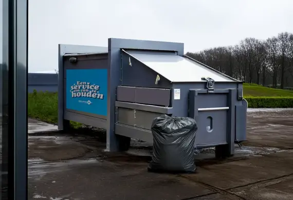 Perscontainer Perscontainer groot – Bespaar ruimte en verlaag afvalkosten