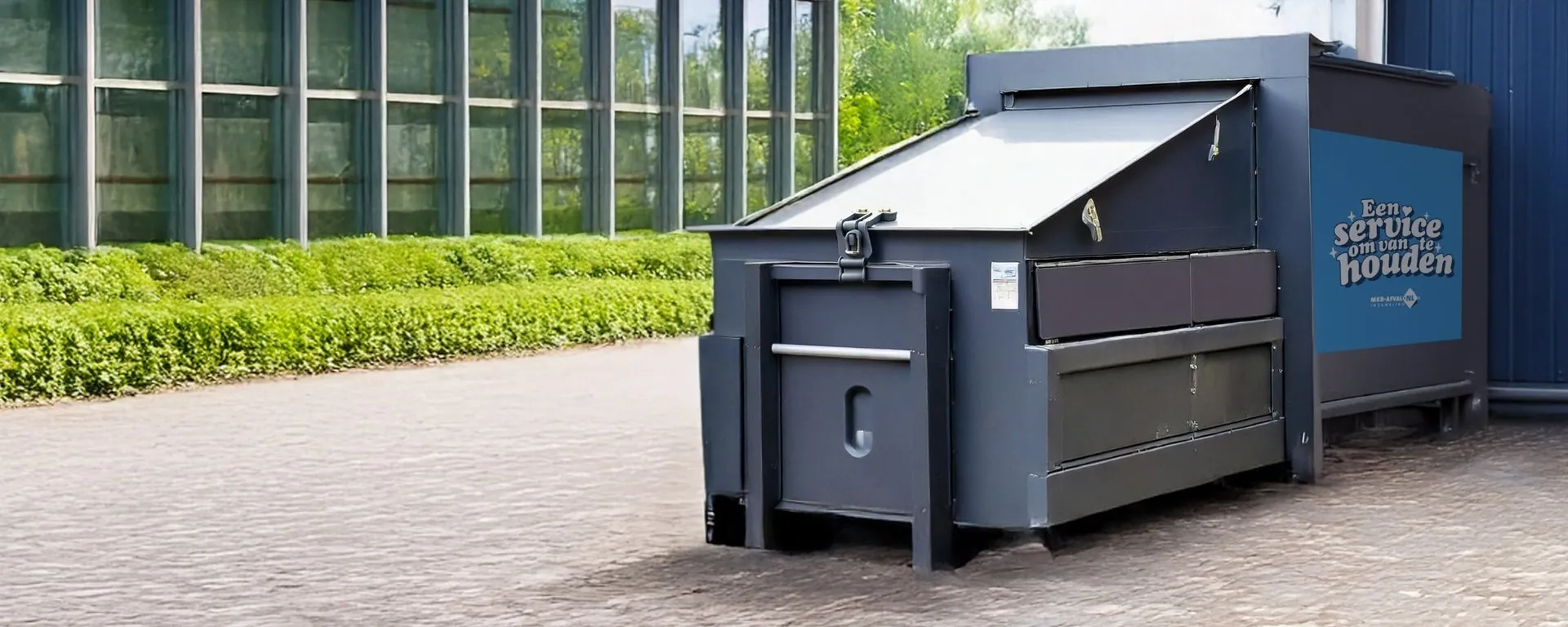 Grote Perscontainer Huren Bedrijfsafval