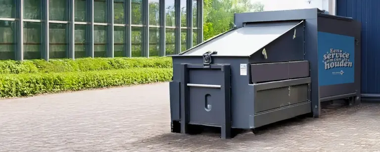 Perscontainer Perscontainer groot – Bespaar ruimte en verlaag afvalkosten