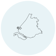 Zuid-Holland provincie werkgebied MKB-afval