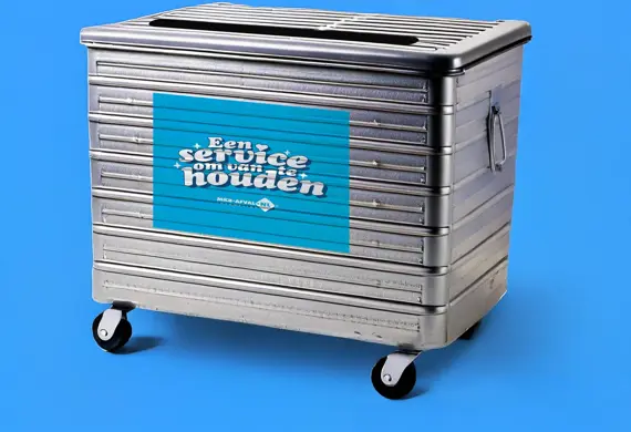Archiefcontainer vertrouwelijke documenten veilige verwerking