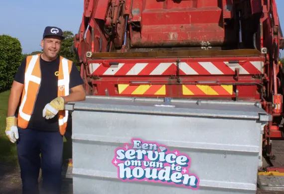 De chauffeurs van MKB-afval